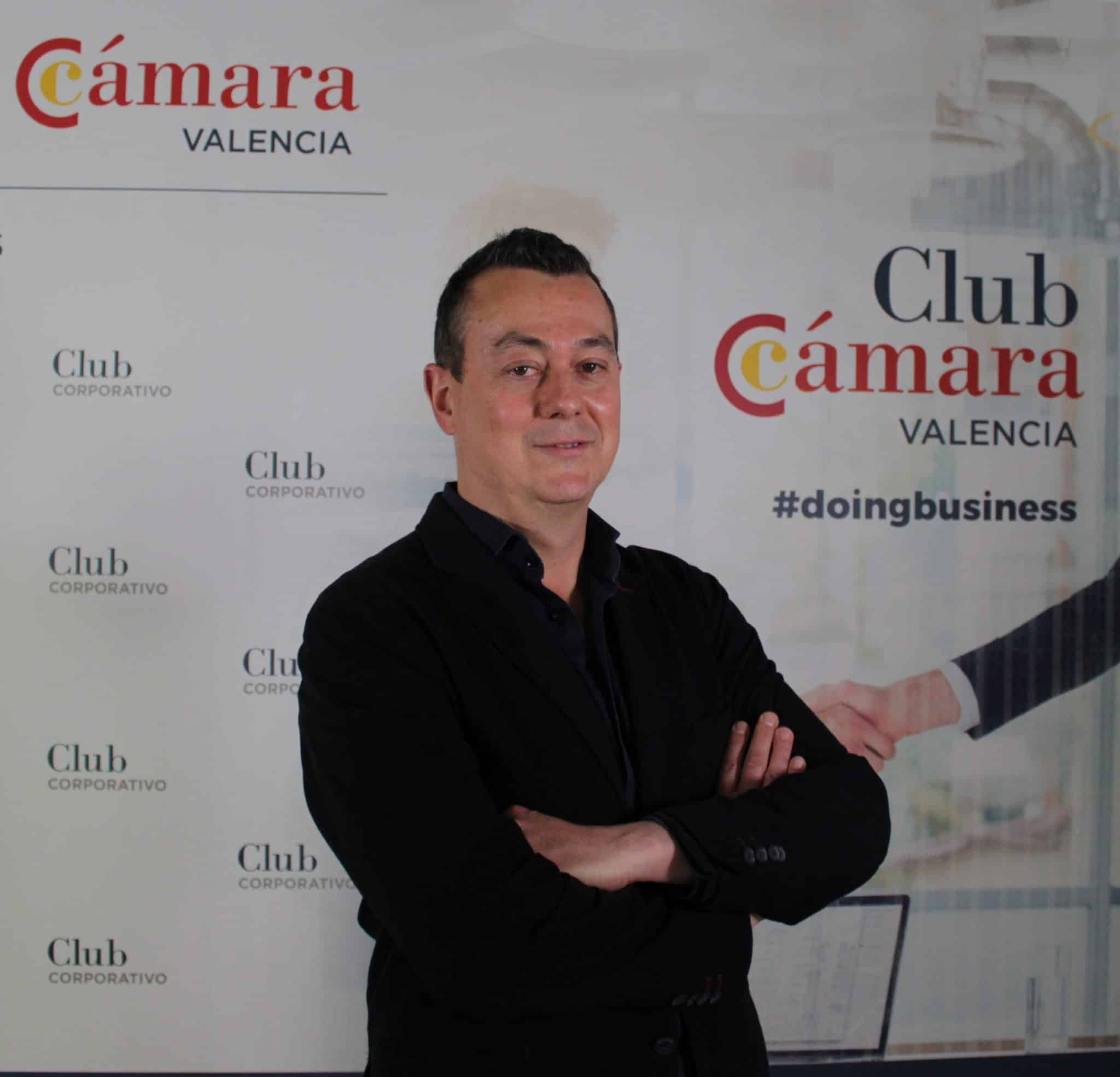 Carlos de Cózar, coordinador del área TIC de Cámara Valencia
