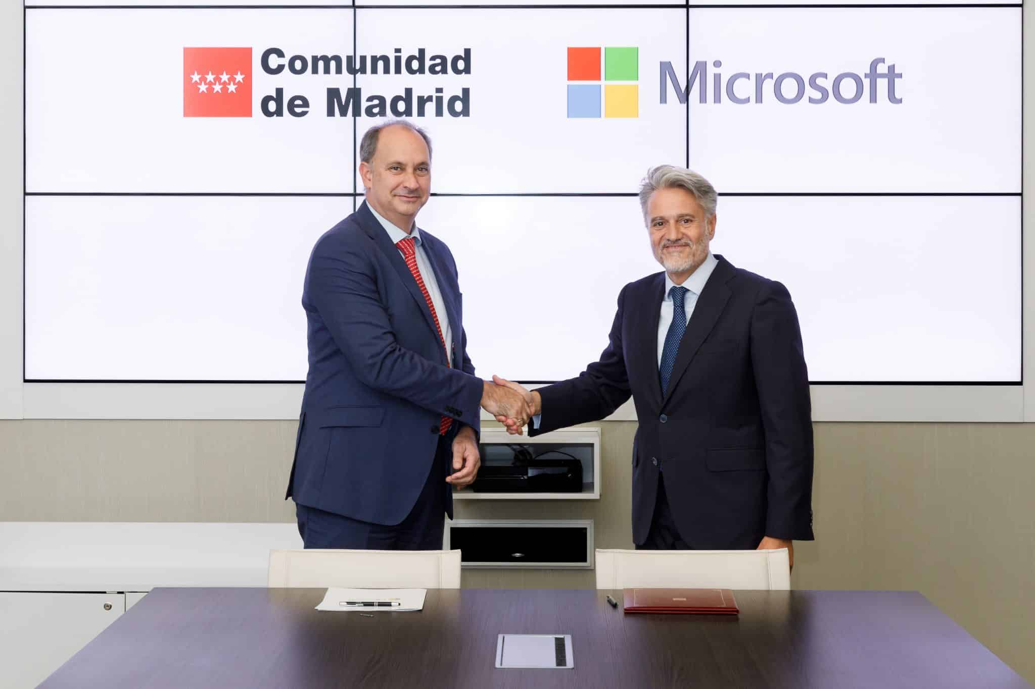La Comunidad de Madrid accede de forma anticipada a la Región Cloud de Microsoft