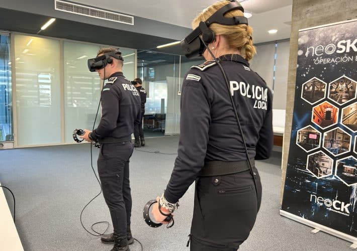 Realidad virtual para formar a los mandos de seguridad pública